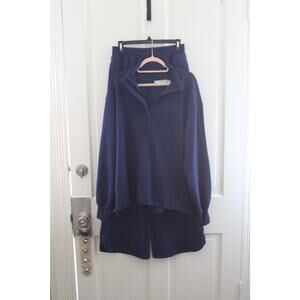 Women Southern Shirt Astroknit Performance Quarter Zip Pullover Pant Set Size L